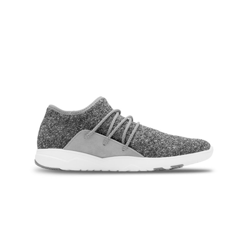 Vessi CityScape Shoes Men's Waterproof Sneakers Grey | CA-74479