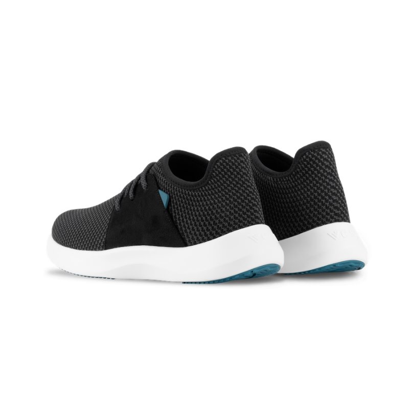 Vessi Everyday Classic Women's Waterproof Shoes Black | CA-21496