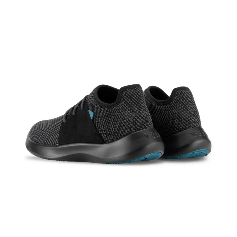 Vessi Everyday Classic Women's Waterproof Shoes Black / Black | CA-52079