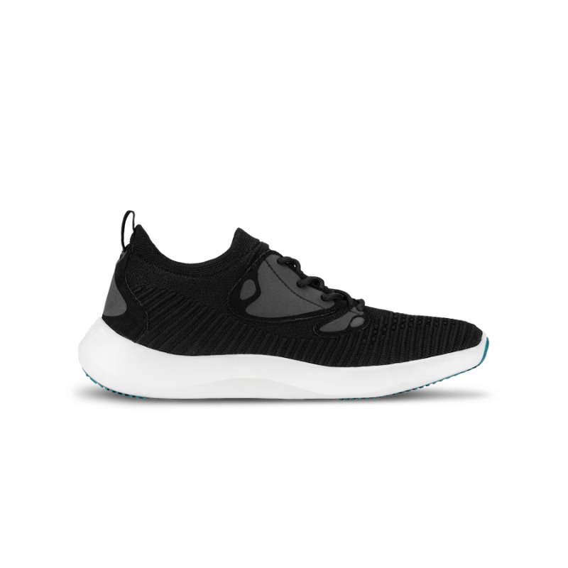 Vessi Everyday Move Men's Waterproof Sneakers Black | CA-54710