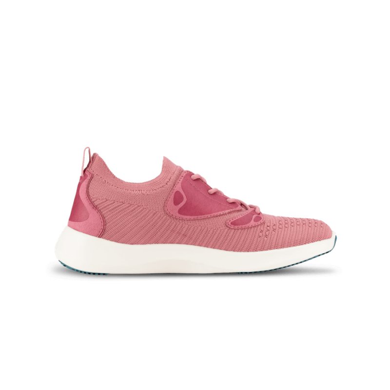 Vessi Everyday Move Men's Waterproof Sneakers Pink | CA-82236