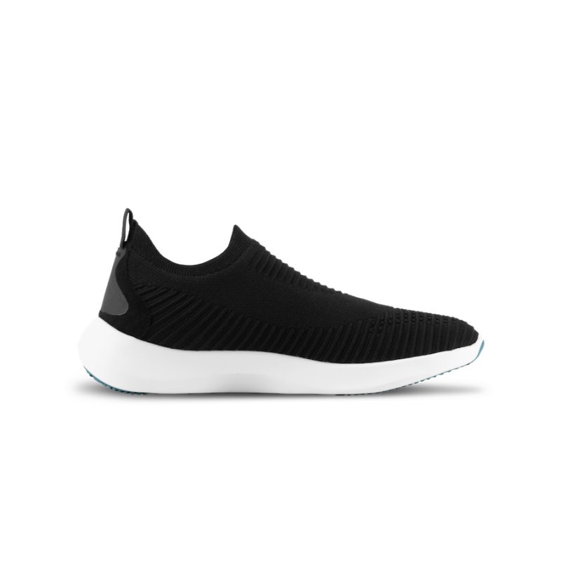 Vessi Everyday Move Slip Ons Men's Waterproof Sneakers Black | CA-29368