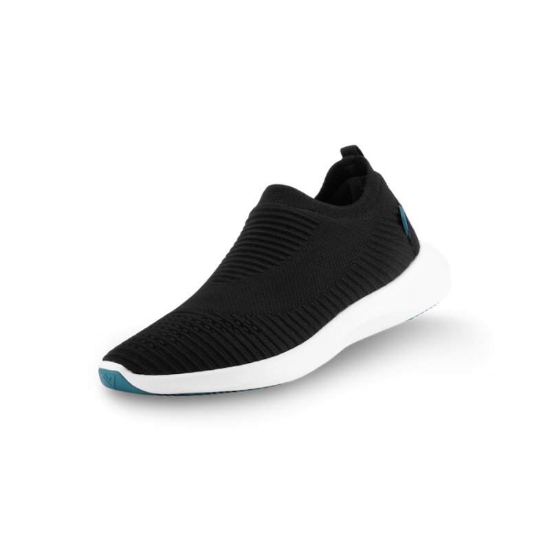 Vessi Everyday Move Slip Ons Men\'s Waterproof Sneakers Black | CA-29368