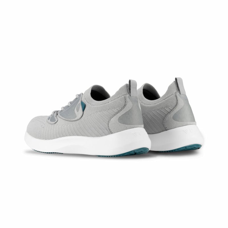 Vessi Everyday Move Women's Waterproof Sneakers Titanium Grey | CA-17546