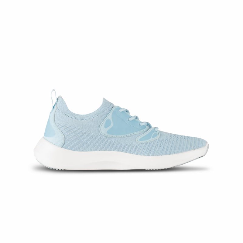 Vessi Everyday Move Women's Waterproof Sneakers Blue | CA-18352