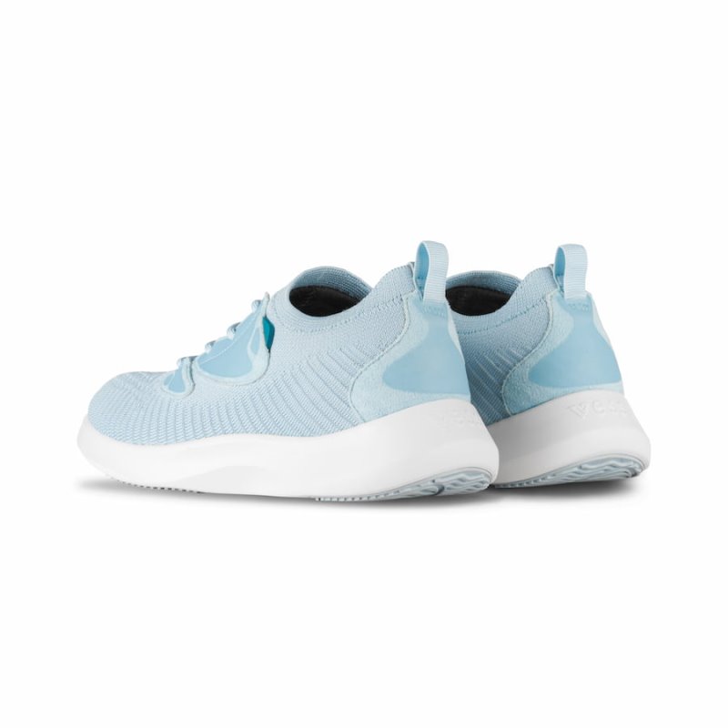 Vessi Everyday Move Women's Waterproof Sneakers Blue | CA-18352