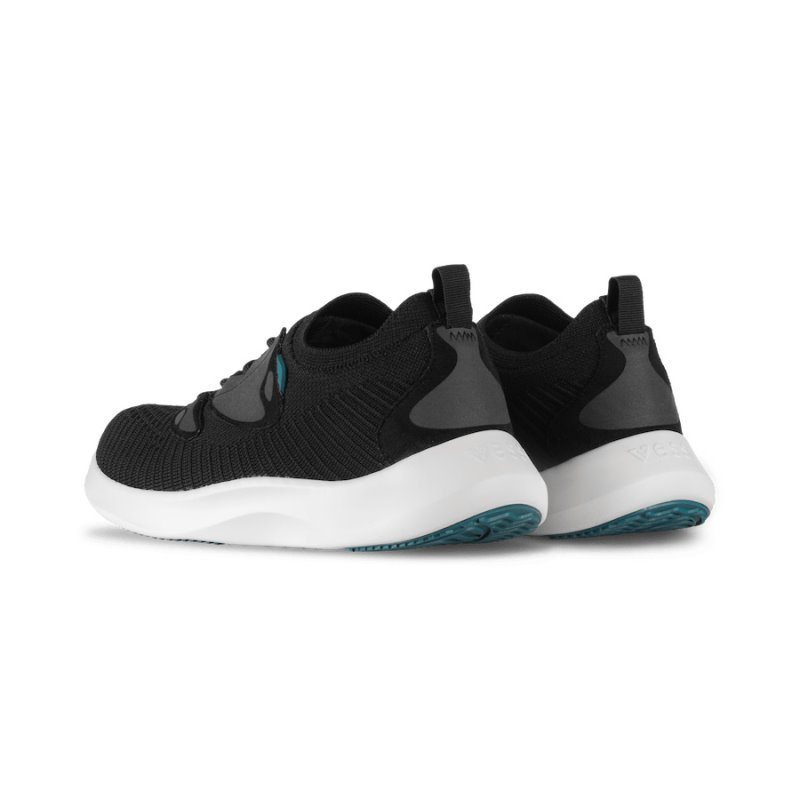 Vessi Everyday Move Women's Waterproof Sneakers Black | CA-82677