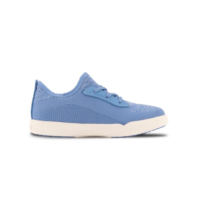 Vessi Weekend Kids' Waterproof Sneakers Blue | CA-72809