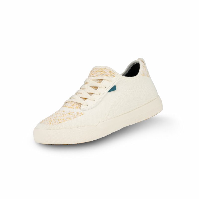 Vessi Weekend Men's Waterproof Sneakers Beige | CA-10269