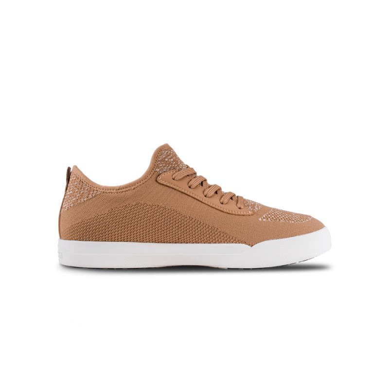 Vessi Weekend Men's Waterproof Sneakers Brown | CA-26079