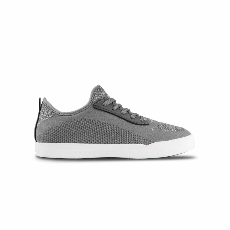 Vessi Weekend Men's Waterproof Sneakers Grey | CA-44959