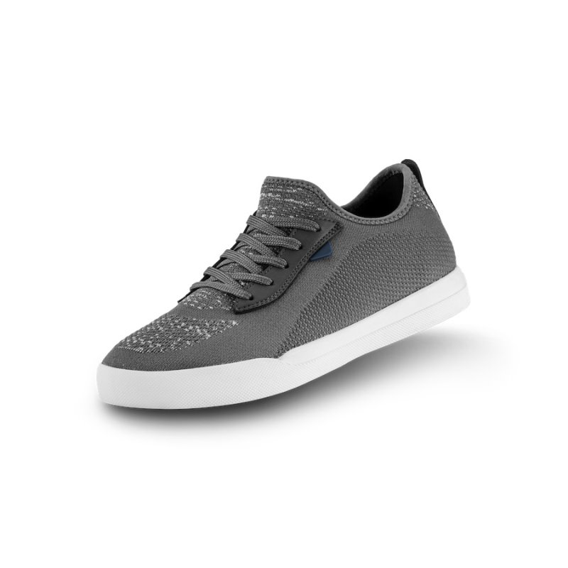 Vessi Weekend Men\'s Waterproof Sneakers Grey | CA-44959