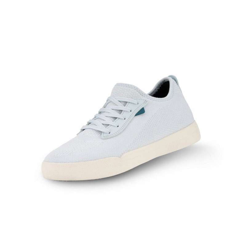 Vessi Weekend Men's Waterproof Sneakers Light Blue | CA-48414