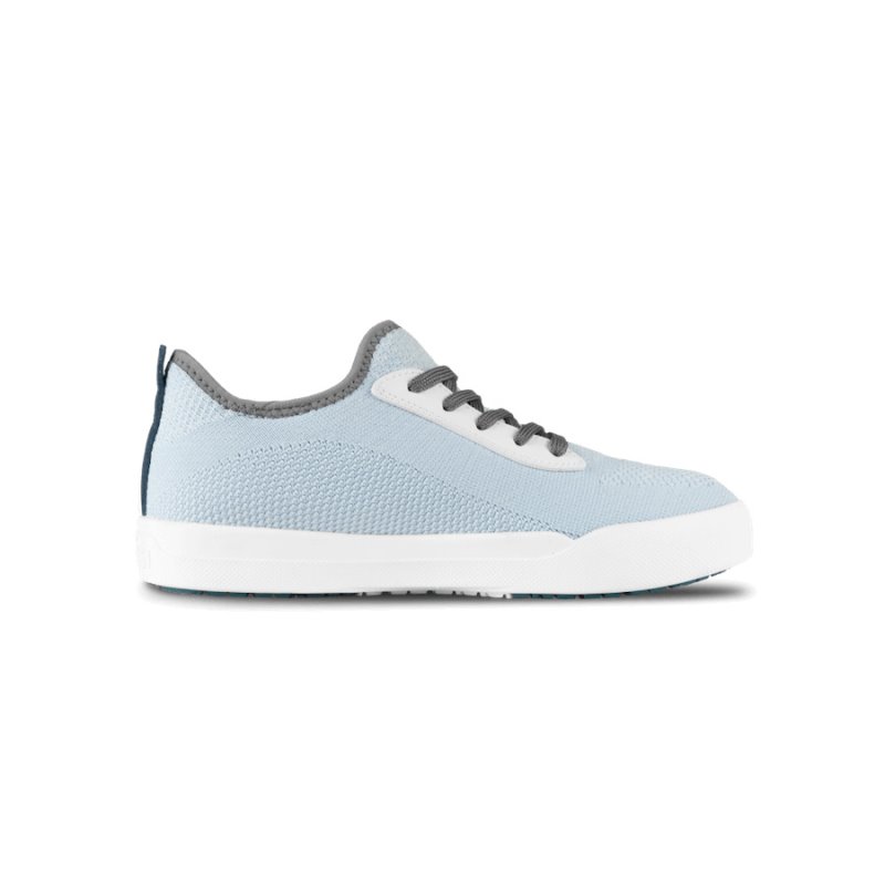 Vessi Weekend Men's Waterproof Sneakers Blue | CA-64031