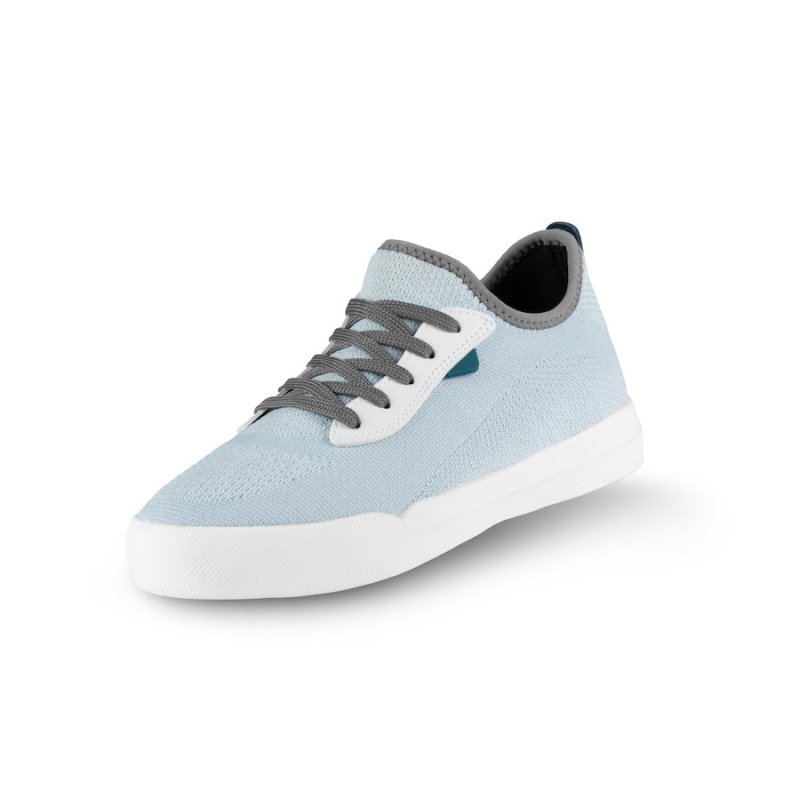 Vessi Weekend Men's Waterproof Sneakers Blue | CA-64031