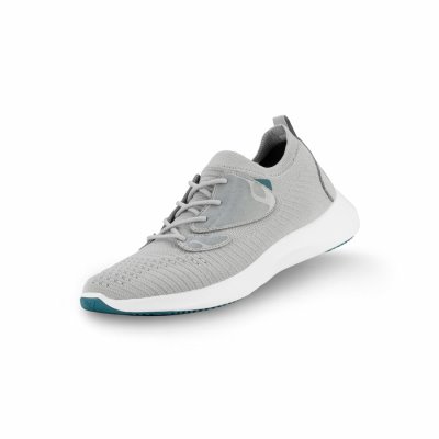 Vessi Everyday Move Women's Waterproof Sneakers Titanium Grey | CA-17546