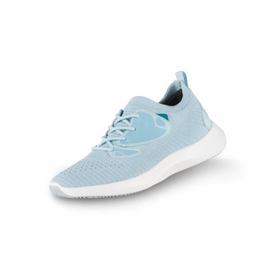 Vessi Everyday Move Women's Waterproof Sneakers Blue | CA-18352