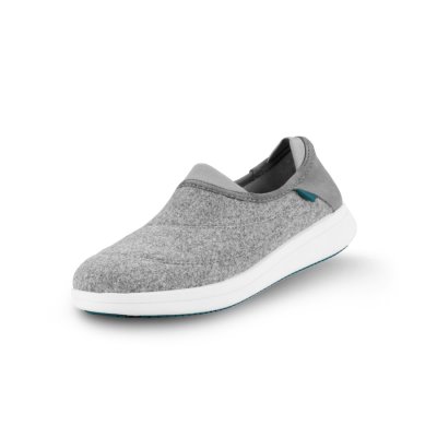 Vessi Sunday Slippers Men's Waterproof Shoes Grey | CA-27223