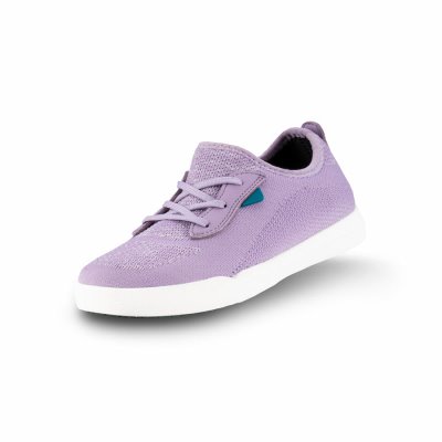 Vessi Weekend Kids' Waterproof Sneakers Purple | CA-73979