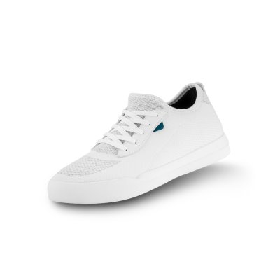 Vessi Weekend Men's Waterproof Sneakers White | CA-34796