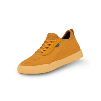 Vessi Weekend Women's Waterproof Sneakers Orange | CA-41656